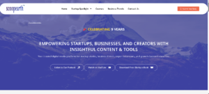 Scoopearth Magazine Business and Startups